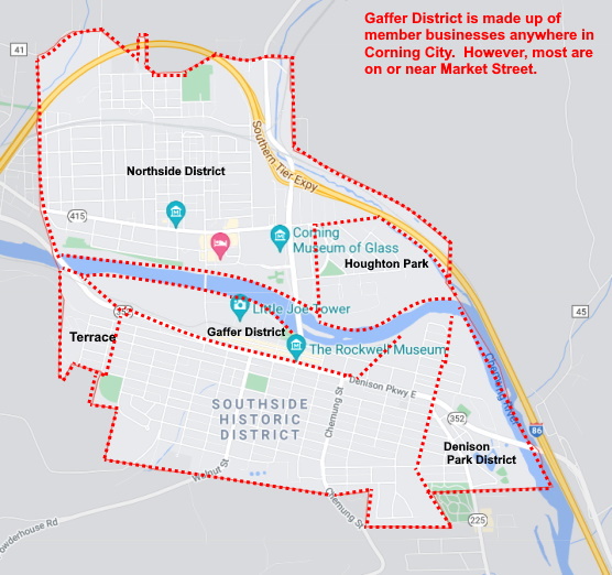 Corning Communities and locations