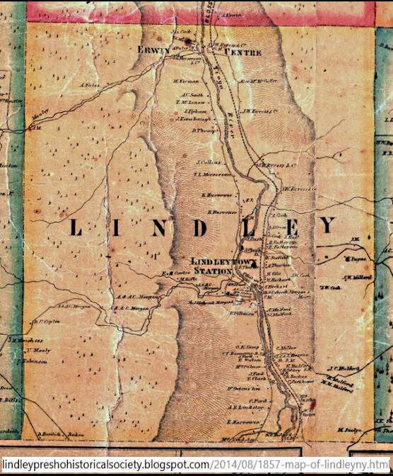 Lindley-Presho Historical Map