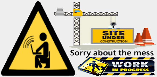 Site Updates and Under Construction Icon